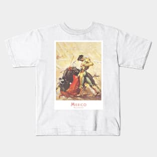 Mexican Matador in Action Kids T-Shirt